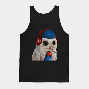 Owl gamer Tank Top